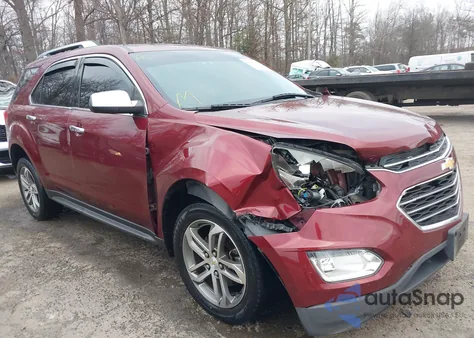 2016 Chevrolet Equinox Ltz z USA, uszkodzony, nr VIN 2GNFLGEK5G6269592
